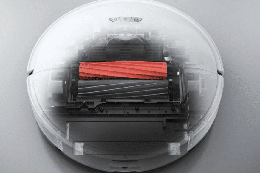 Видны две основные щетки Roborock S8 Pro Ultra.